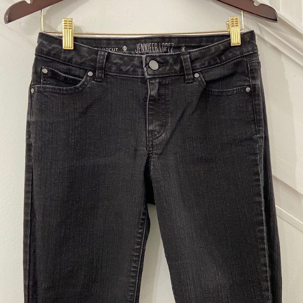 Jennifer Lopez Bootcut Black Jeans